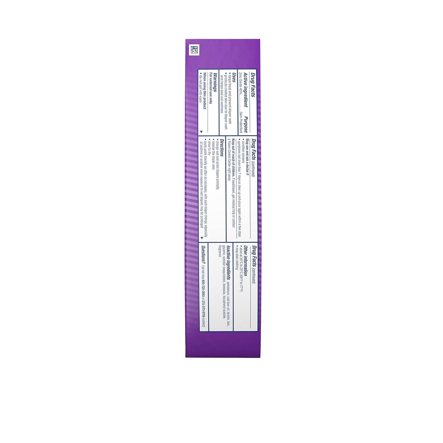 Desitin Maximum Strength Diaper Rash Paste, 40% Zinc Oxide, 4.8 oz