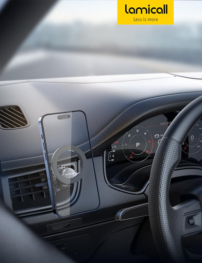 Lamicall for MagSafe Car Mount Vent 20 Super Magnets Accessories for iPhone