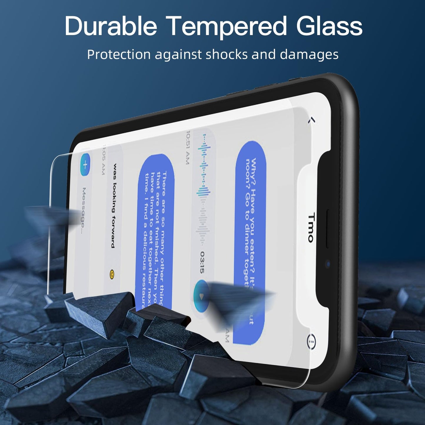 NEW'C for iPhone 17, iPhone 17 Pro, iPhone 16 Pro Screen Protector