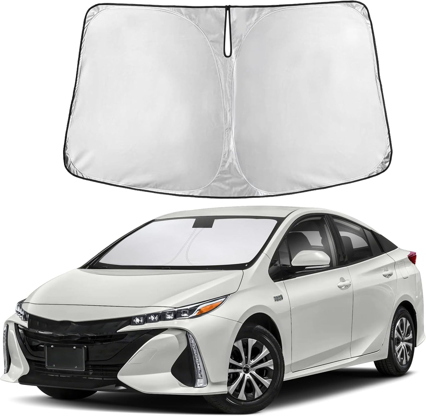 Autovir Windshield Sun Shade, 2017-2026 Tesla Model 3 & Y, 280T Visor Shade