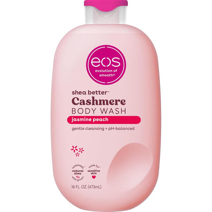 eos Cashmere Body Wash- Vanilla, Creamy Gel with Shea Butter, 16 fl oz