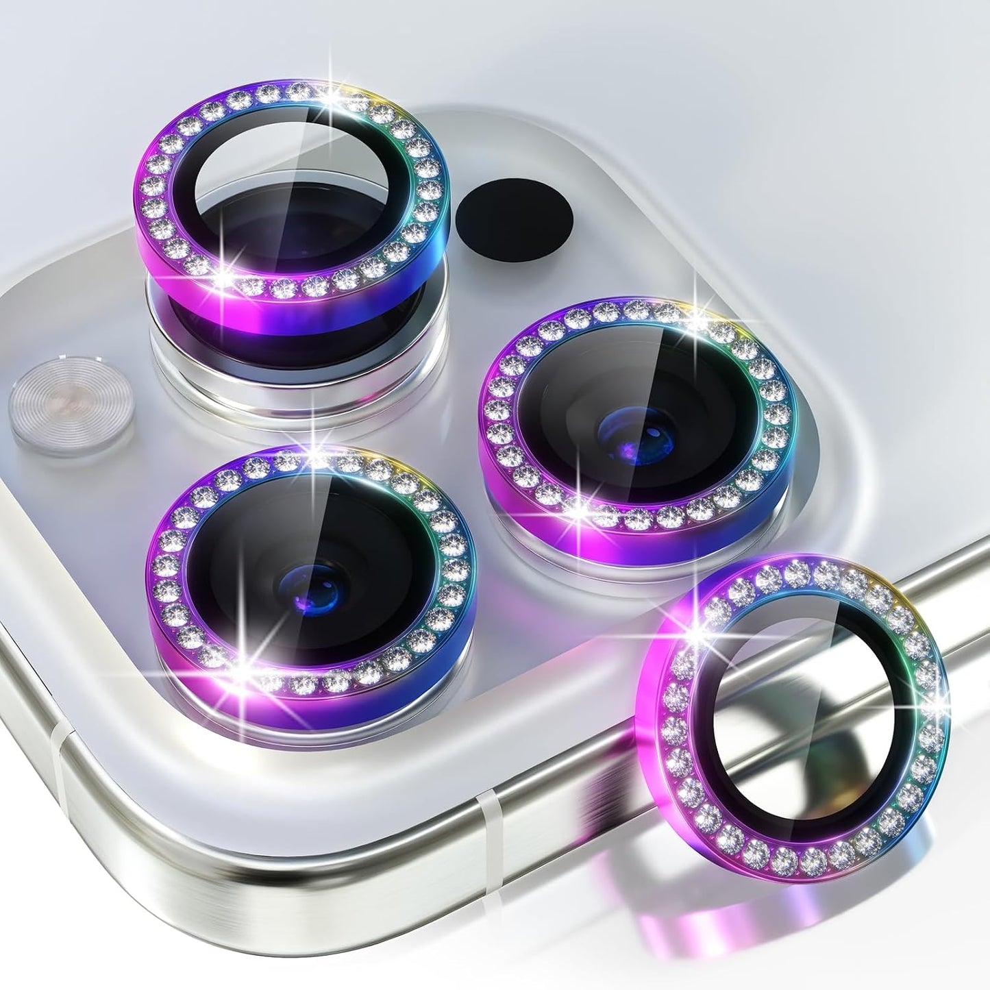 Choiche for iPhone 16 Pro/iPhone 16 Pro Max Camera Lens Protector