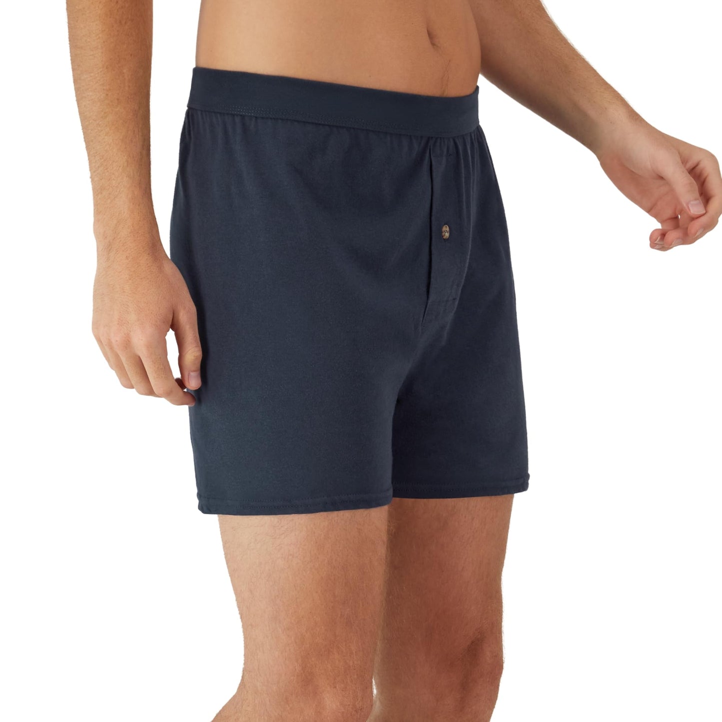Hanes mens Underwear Boxers Pack, Cool and Breathable Cotton Underwear, Exposed and Comfortflex Waistbands, Multi-pack