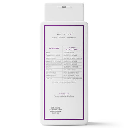 Native Clean Body Wash, Gentle & pH-balanced for Sensitive Skin, 24-Hr Freshness for Women & Men, Vegan & Cruelty-Free, Free of Sulfates, Parabens & Phthalates, Cashmere & Rain, 18 fl oz