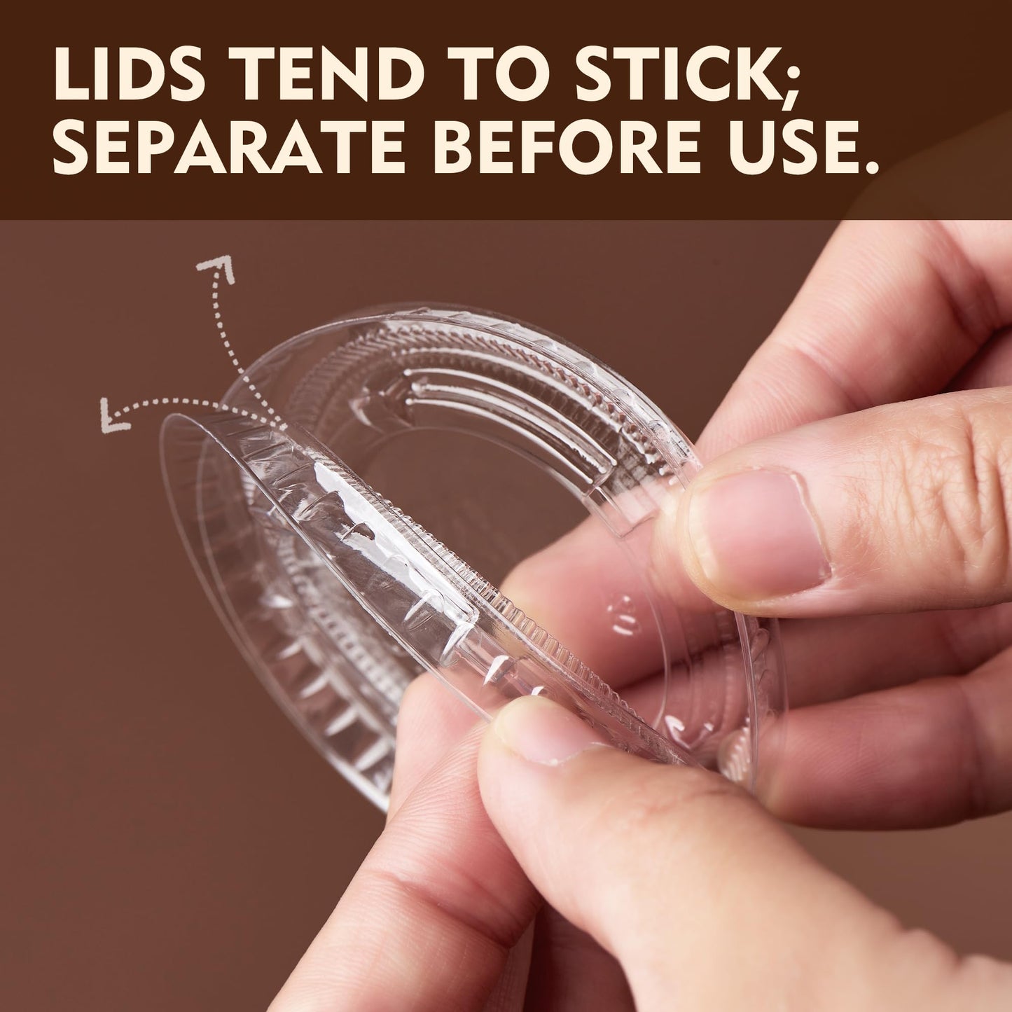 YEEHAW 100 Sets - 2 oz Jello Shot Cups with Lids, Portion Cups, Clear Disposable Plastic Jello Shot Cups for Meal Prep, Salad Dressing, Soufflé, Portion Containers (Pack of 2)