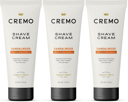 Cremo Shaving Cream for Men, Cooling, 6 Fl Oz