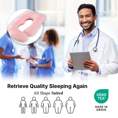 ALLOPERA Pregnancy Pillow, Full Body Maternity Pillow 57 inch, with Removable Washable Cover - Sleep Support for Legs, Back, Neck, Shoulder, HIPS, Belly, Velvet Cover-Grey-Dark Blue