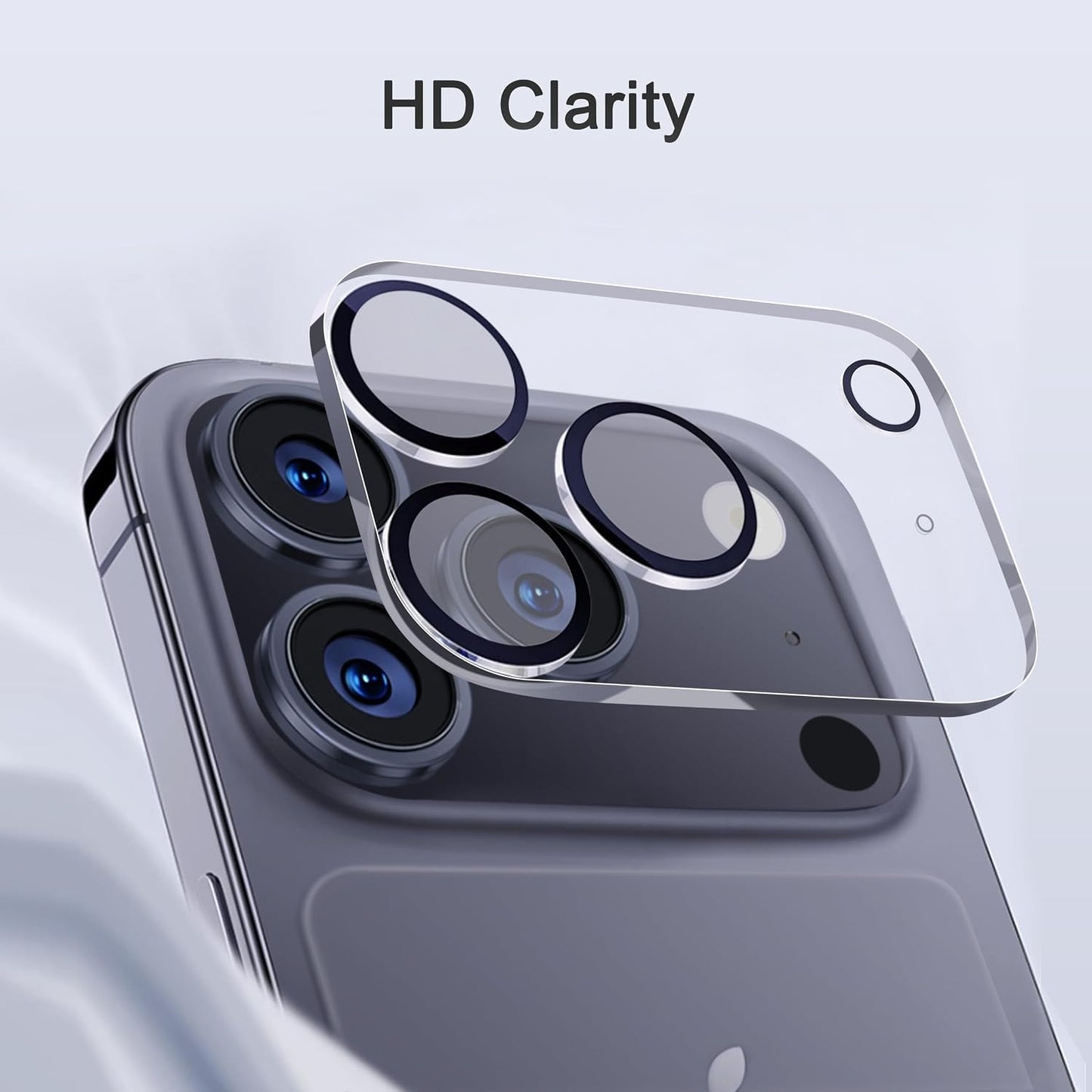 Ailun 3 Pack Camera Lens Protector for iPhone 17 Pro Max, Tempered Glass