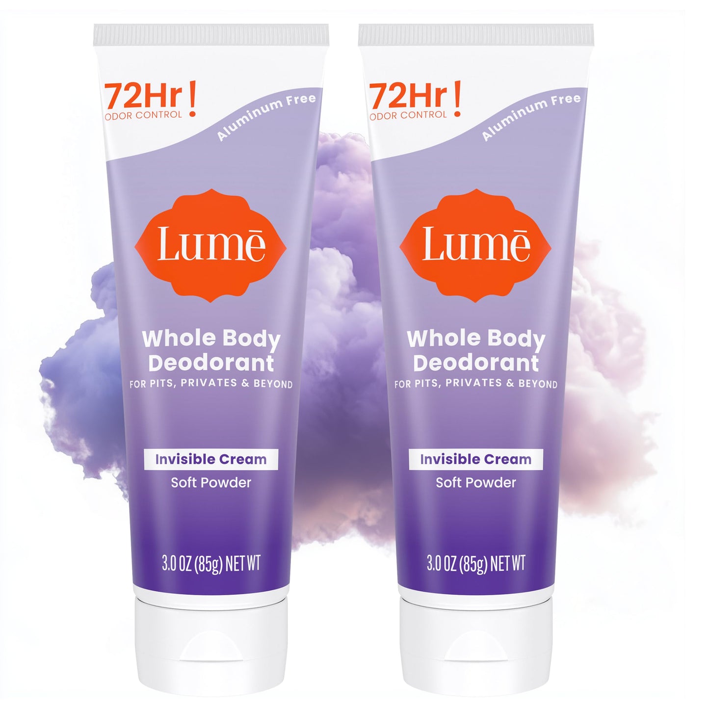 Lume Whole Body Deodorant - Cream Tube - 3 oz (Clean Tangerine)