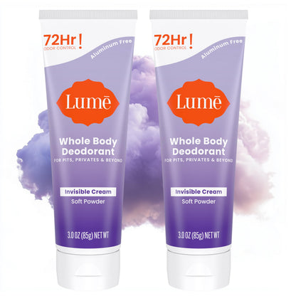 Lume Whole Body Deodorant - Cream Tube - 3 oz (Clean Tangerine)