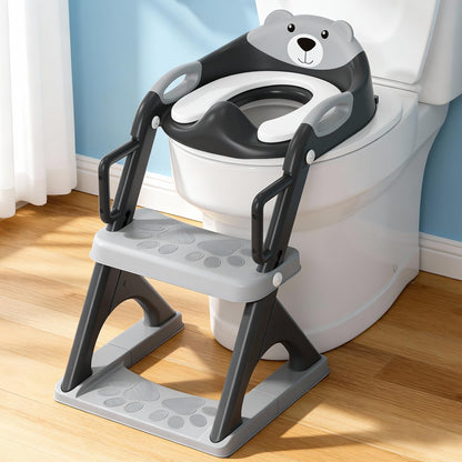 Potty Training Toilet for Toddlers, 2-in-1 Potty Training seat, Anti-Slip