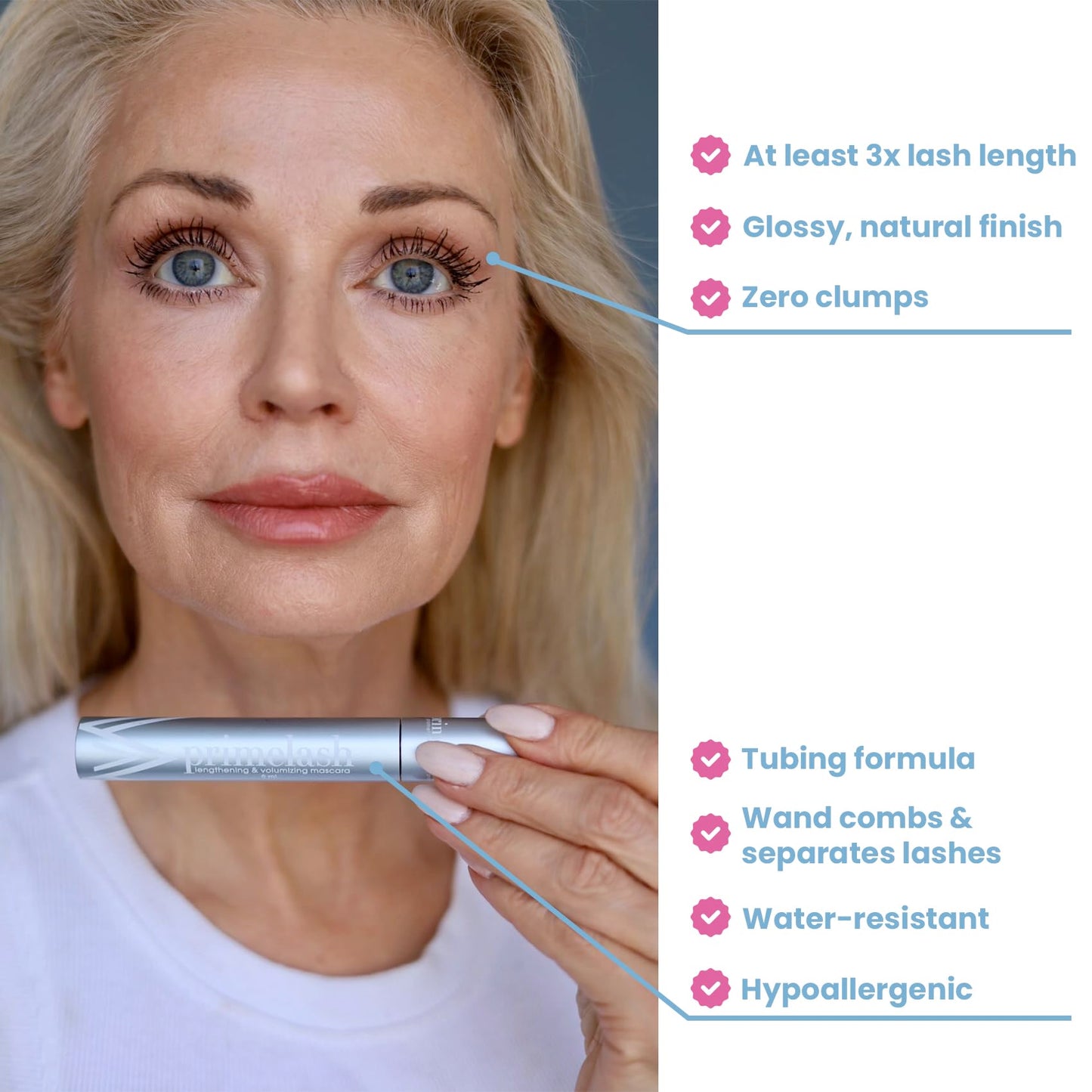 Prime Prometics PrimeLash Mascara for Older Woman (Black)