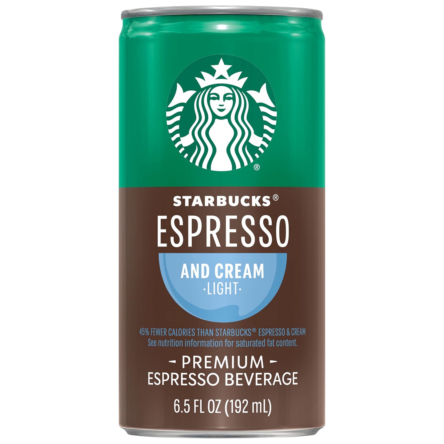 Starbucks Espresso & Cream, 6.5 Fl Oz Cans (Pack of 12)