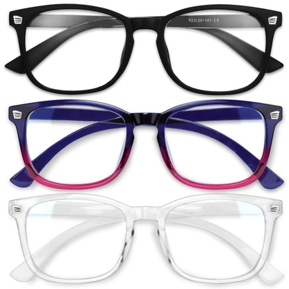 Gaoye Blue Light Glasses for Women - 3 Pack