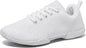 BAXINIER Girls White Cheerleading Shoes