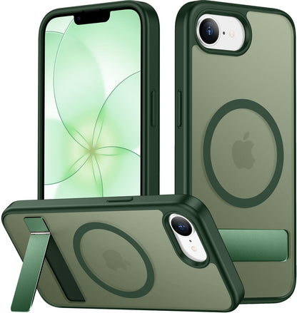SPIDERCASE Magnetic for iPhone 17 Pro Max Case,with Kickstand,Clear
