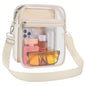USPECLARE Clear Purse for Stadium Events Transparent Messenger Bag