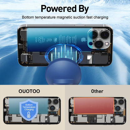 3 in 1 Mag-Safe Wireless Charger Stand for iPhone Apple Watch AirPods