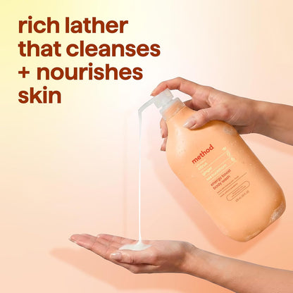 Method Body Wash, Island Mist-Leaves Skin Feeling Soft & Moisturized, Made Without Parabens, Notes of Hibiscus, Mango Nectar & Passion Fruit, 28 fl oz