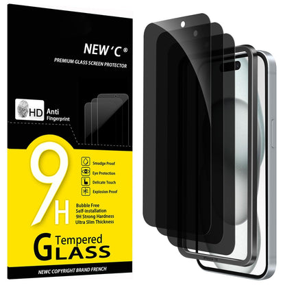 NEW'C for iPhone 17, iPhone 17 Pro, iPhone 16 Pro Screen Protector