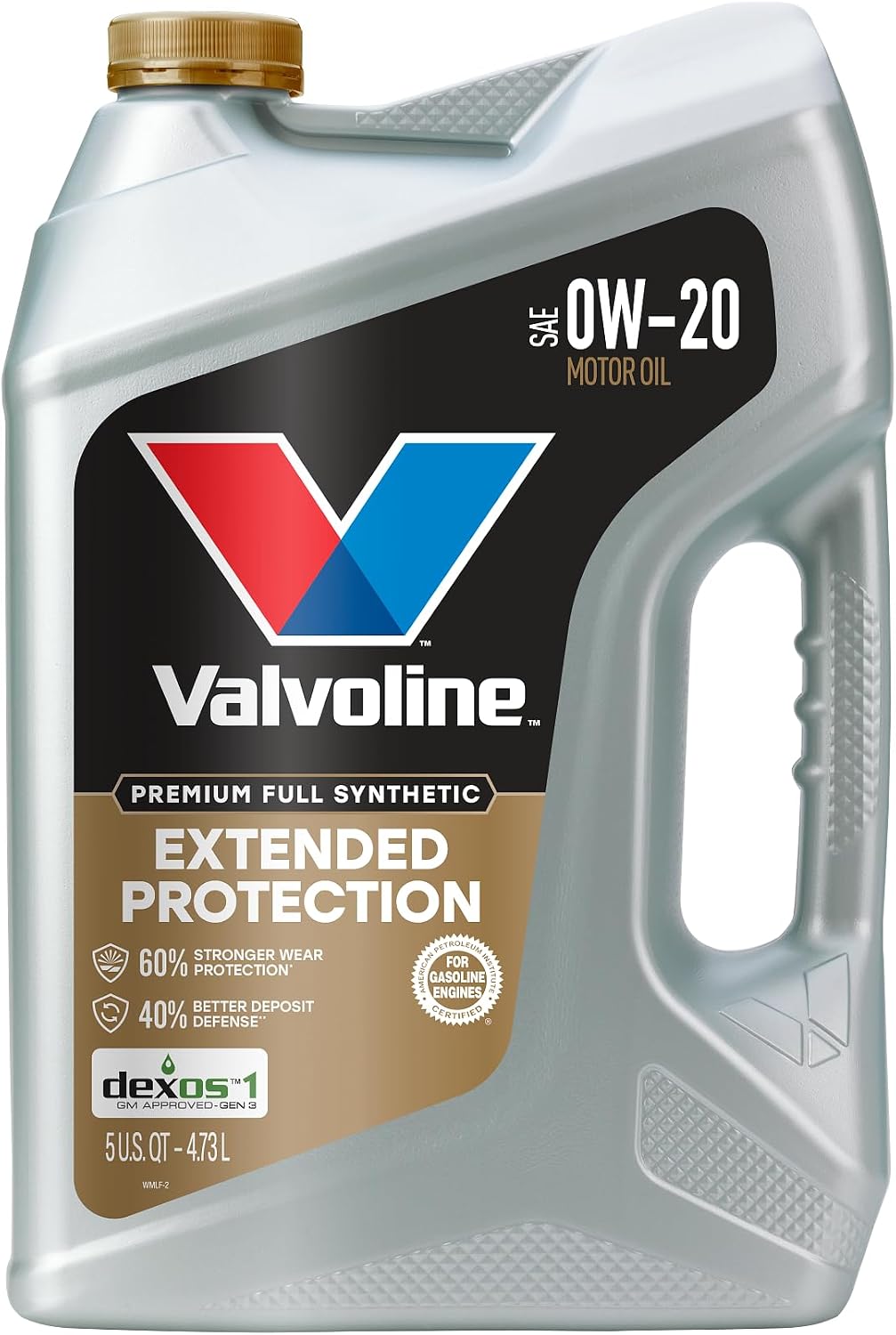 Valvoline Advanced Full Synthetic SAE 0W-20 Motor Oil 5 QT