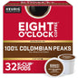 Eight O'Clock Coffee Hazelnut, Single-Serve Keurig K-Cup Pods, Flavored Medium Roast Coffee Pods, 96 Count