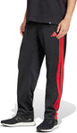 adidas Mens Dayready Open Hem Tracksuit Bottoms Casual - Black