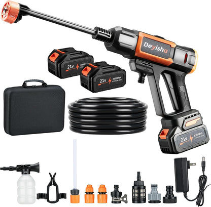 1850 PSI Upgraded Cordless Washer with Brushless Motor