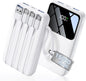 HELLEE 15000mAh Portable Charger Power Bank, 45% Smaller Built-in 4 Cables