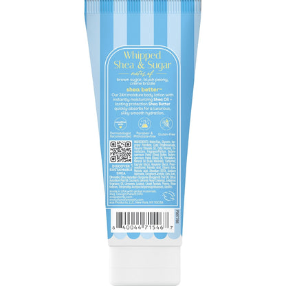 eos 24H Moisture Travel Body Lotion- Vanilla Cashmere, 2.5 fl oz