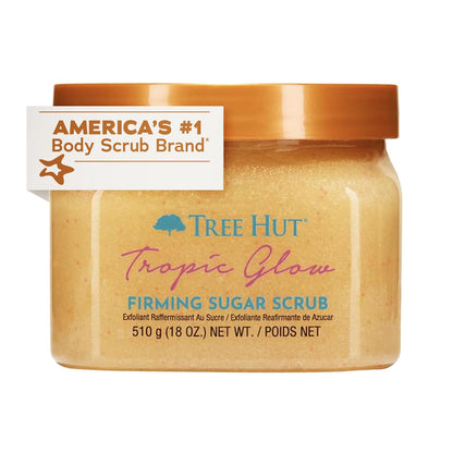 Tree Hut Body Scrub for Women, Pink Hibiscus, 18 Oz