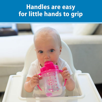 Dr. Brown's Milestones Baby's First Straw Cup, Blue, 1-Pack