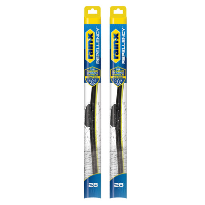 Rain-X 810348 Repellency Water Repellent Wiper Blades, 26" & 16" Windshield Wipers, All Weather Streak-Free for Enhanced Visibility w/Water Repellency Formula [Amazon Exclusive]