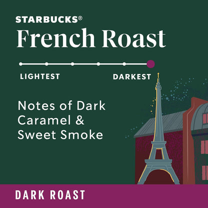 Starbucks Ground Coffee, Dark Roast Coffee, Italian Roast, 100% Arabica, 1 bag (18 oz)