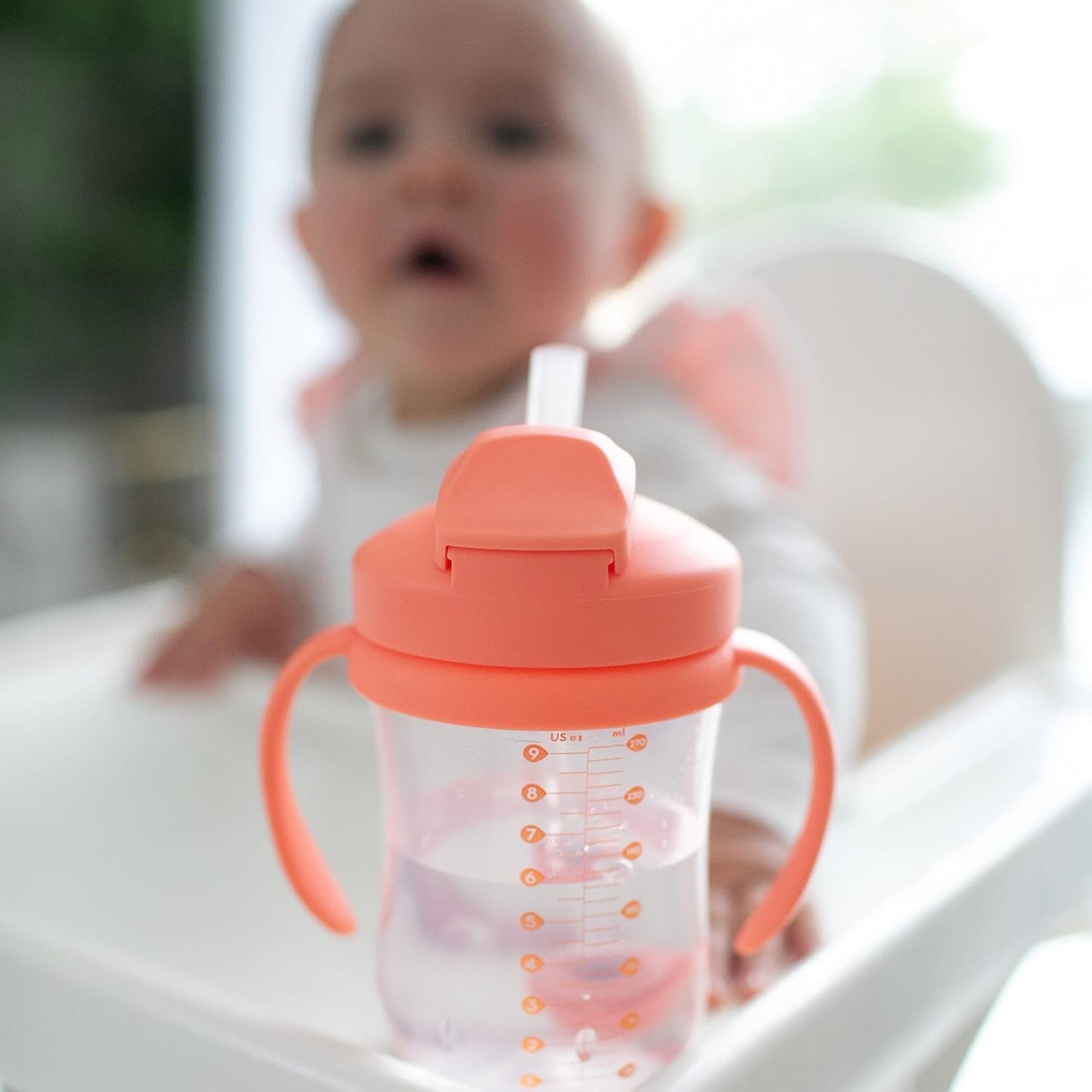 Dr. Brown's Milestones Baby's First Straw Cup, Blue, 1-Pack