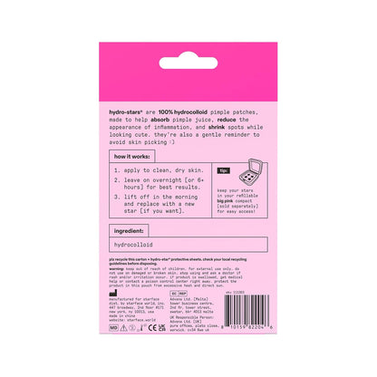 Starface Hydro-Star® Snoopy Red Puffer Hydrocolloid Pimple Patch, 32 ct
