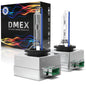 DMEX D3S HID Headlight Bulbs 8000K White Blue Xenon 35W 66340 42403 42302 Replacement - Pack of 2 (Not fit Halogen Headlamp)
