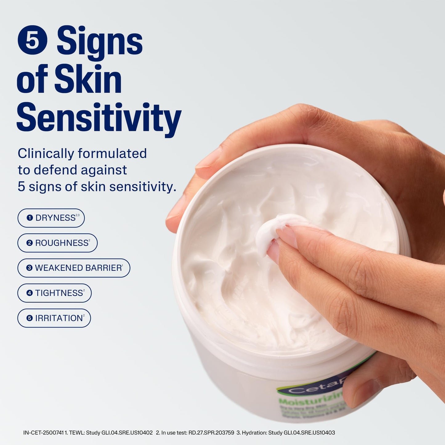 Cetaphil Moisturizing Cream Sensitive Skin, Fragrance Free, 3oz, 3ct