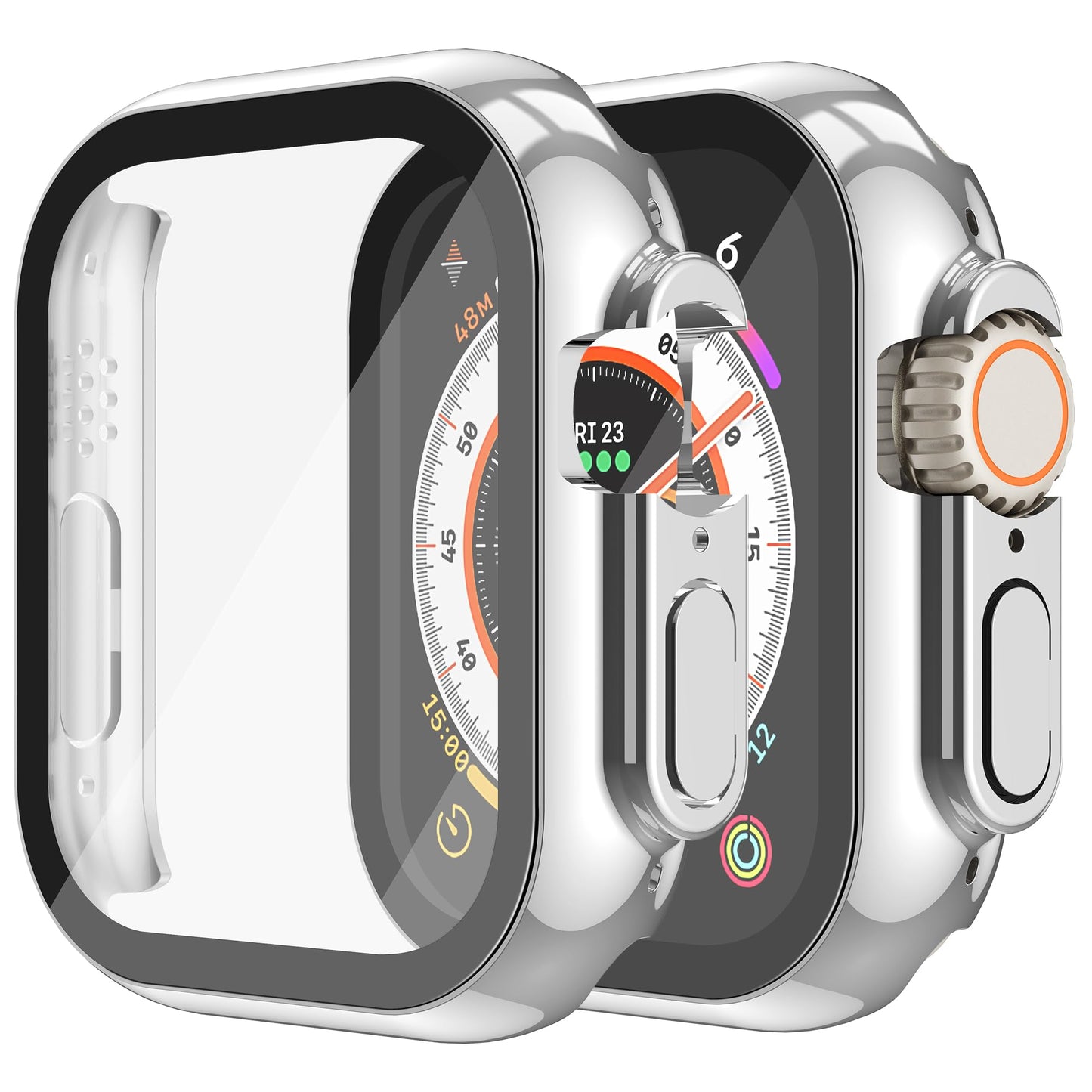 Misxi Case with Screen Protector for 46mm Apple Watch Series 11/10