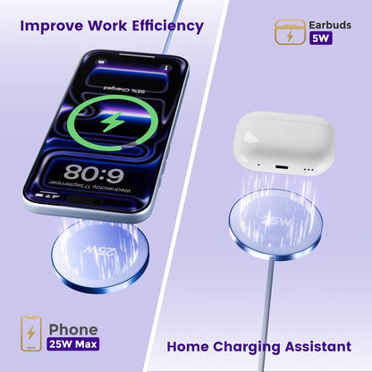 MagSafe 25W Wireless Charger for Apple Magnetic Fast Charging Pad