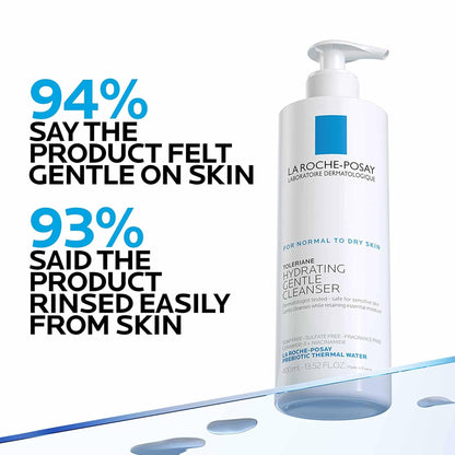 La Roche-Posay Toleriane Hydrating Gentle Facial Cleanser, with Niacinamide