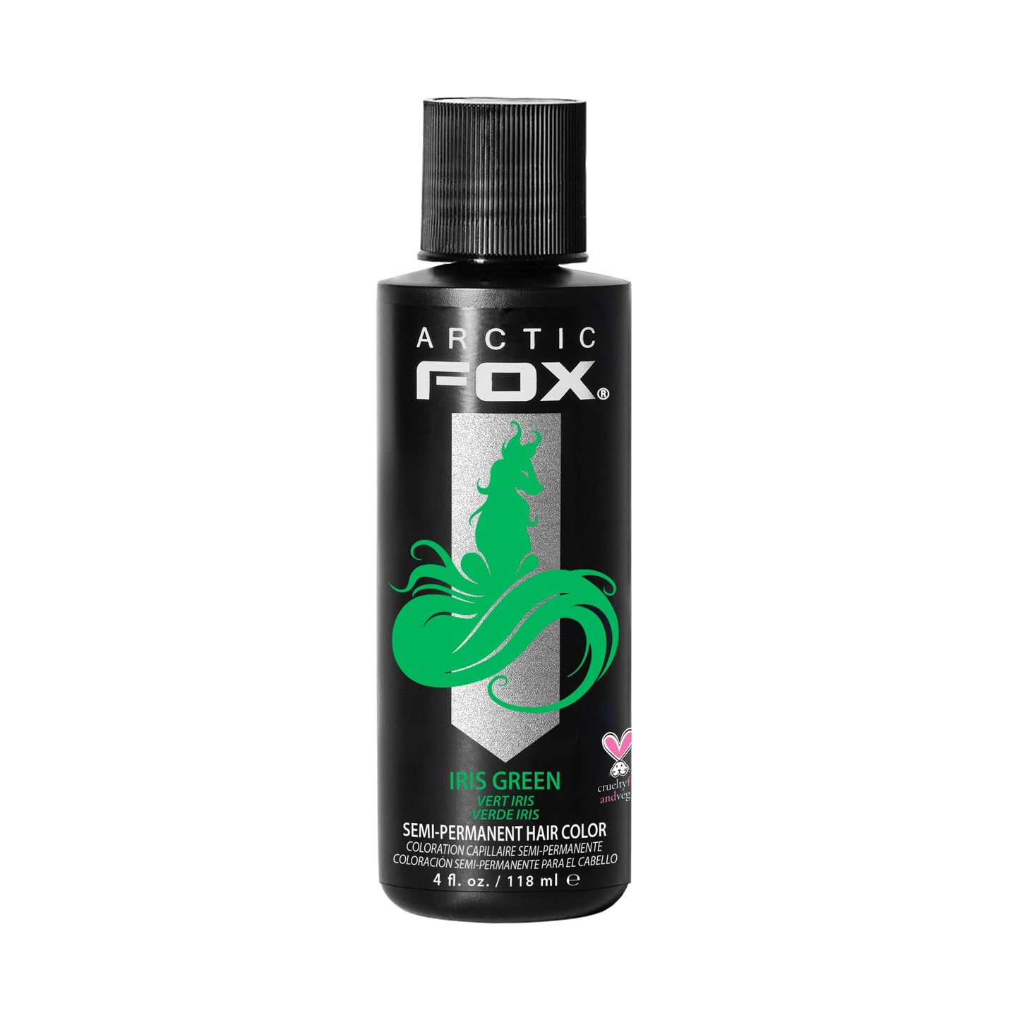 ARCTIC FOX Semi-Permanent Hair Dye - Sunset Orange, Vegan - 2 x 8 oz