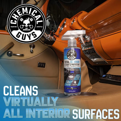 Chemical Guys, Total Interior Cleaner, Protectant & Car Detailer, 16 oz