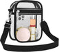 USPECLARE Clear Purse for Stadium Events Transparent Messenger Bag