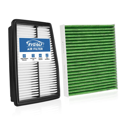 Engine+Cabin Air Filter Fit for 2014-2020 Rogue, 2017-2022 Rogue Sport