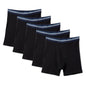 Amazon Essentials Men's Breathable Cotton Boxer Briefs, Tag-Free, Pack of 5
