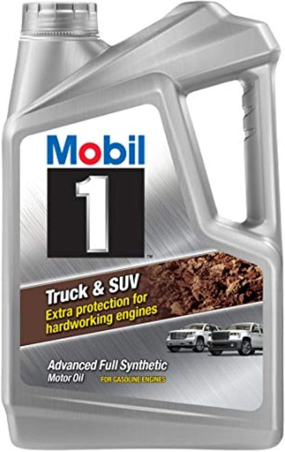 Mobil 1 European Car Formula Full Synthetic Motor Oil 0W-40, 5 Quart