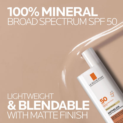 La Roche-Posay Anthelios Mineral Light Fluid Sunscreen for Face in 5 shades