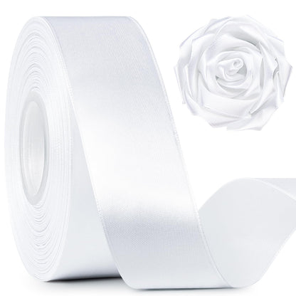 Mauproy Dusty Rose Satin Ribbon, 1-1/2 Inch, 50 Yards
