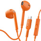 LUDOS Zenith USB C Headphones for iPhone 17 16 15 Pro Max Plus Air iPad Pro Air, 5 Years Warranty, USB-C Earbuds for Samsung Galaxy S24 S23 Ultra S22 S21 S20 A55 A54 A53, USB Type C Earphones - White